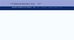 Desktop Screenshot of kregerbeeghly.com